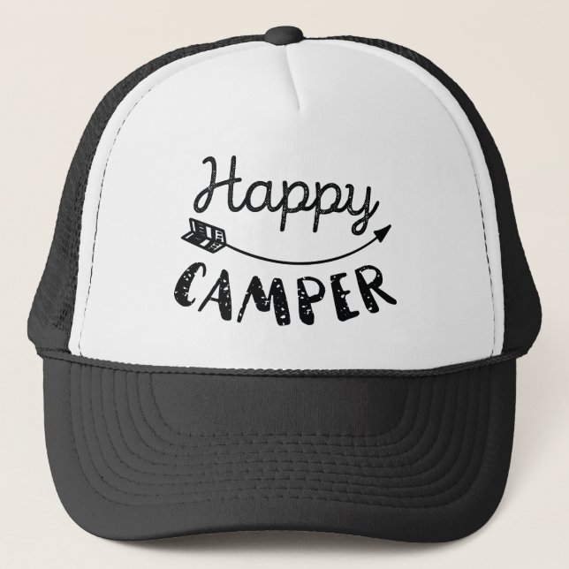 Lycklig Camper Keps (Framsida)
