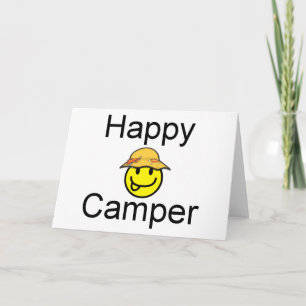Lycklig Camper Kort