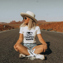 Lycklig Camper Life är Bra | Kvinnor T-Shirt