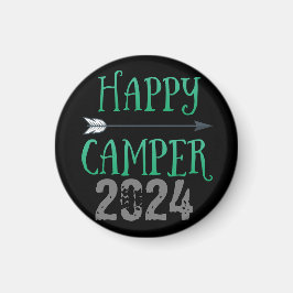 Lycklig Camper Magnet
