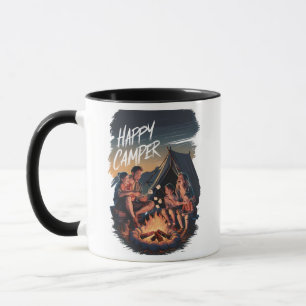 Lycklig Camper Mugg