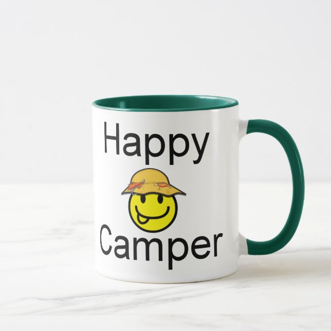 Lycklig Camper Mugg (Höger)