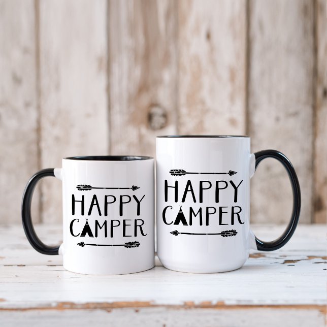Lycklig Camper Mugg (Skapare uppladdad)