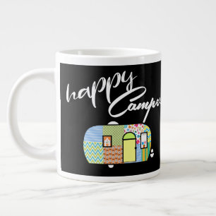 Lycklig Camper Mugg Jumbo Mugg