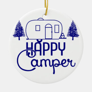 Lycklig Camper Ornaments Julgransprydnad Keramik