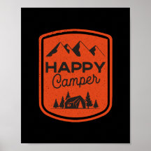 Lycklig Camper Poster