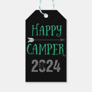 Lycklig Camper Presentetikett