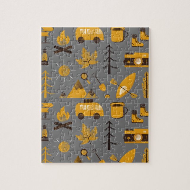 Lycklig Camper Pussel (Vertikal)