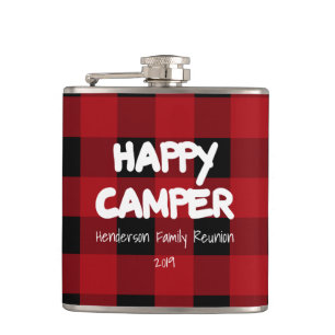 Lycklig Camper Red Pput Family Reunion Fickplunta