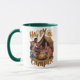 Lycklig Camper Småbarn T-shirt (5) Mugg