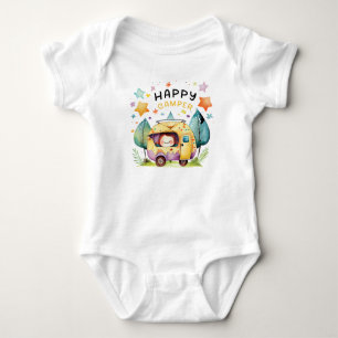 Lycklig Camper T Shirt