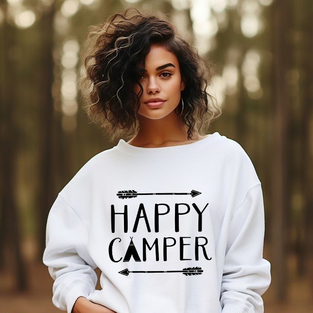 Lycklig Camper T Shirt (Skapare uppladdad)