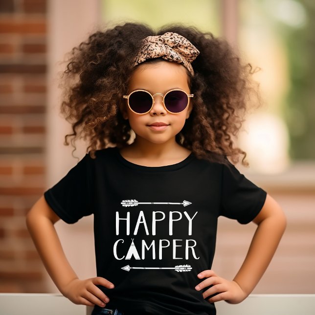 Lycklig Camper T Shirt (Skapare uppladdad)