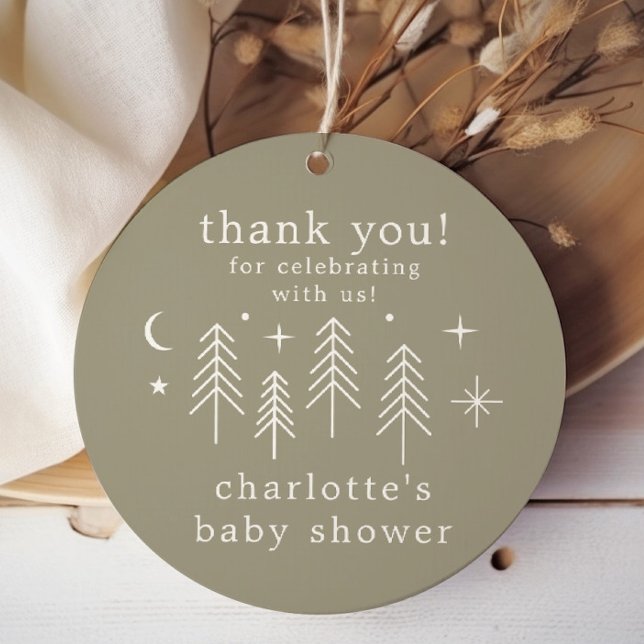 Lycklig Camper Tack Gåvor Etiketter (Skapare uppladdad)