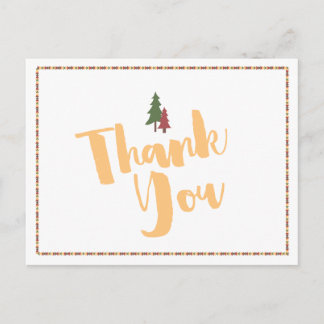 Lycklig Camper Tack-vykort Vykort