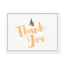 Lycklig Camper Tack-vykort