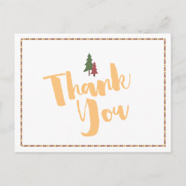 Lycklig Camper Tack-vykort Vykort