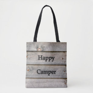 Lycklig Camper Tygkasse
