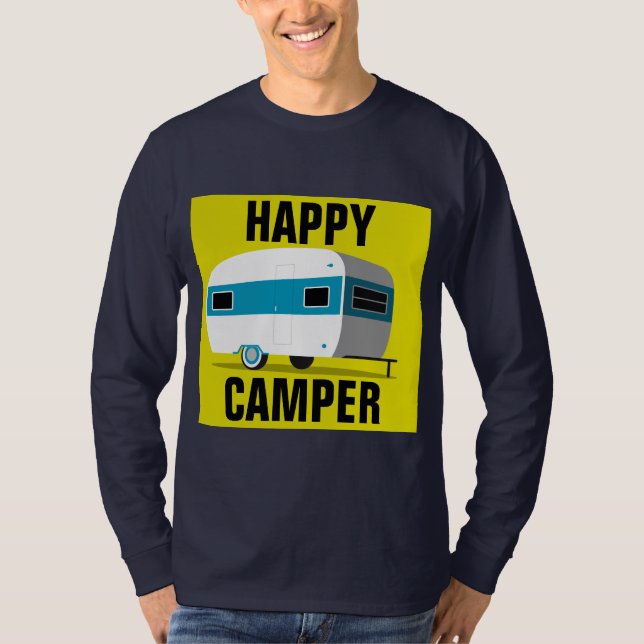 LYCKLIG CAMPER Vintage T-Shirts (Framsida)