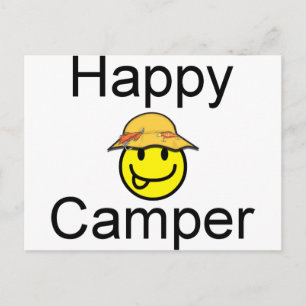 Lycklig Camper Vykort