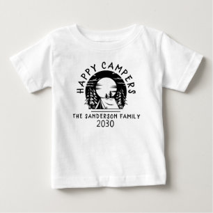 Lycklig Campers Namn-årsfamiljekampanj Resa T Shirt
