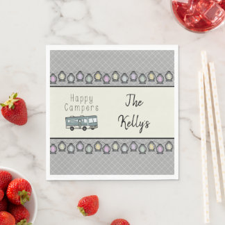 Lycklig Campers Personlig RV Pappersservett