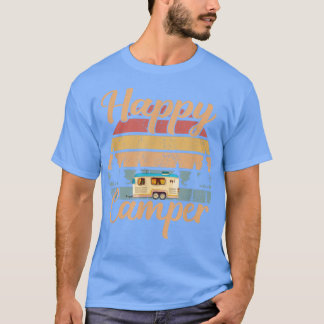 Lycklig Camping Funny Gift Manar Women T Shirt
