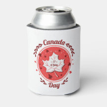 Lycklig Canada Day Can Cooler
