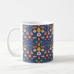 Lycklig Canada Day Gift Idea Kaffemugg