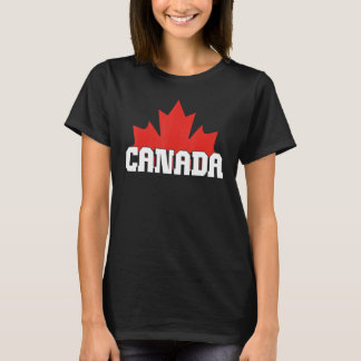 Lycklig Canada Day Mable Löv Canadian Land Cana T Shirt