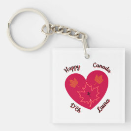 Lycklig Canada D'Eh Heart, Frog, Maple Löv