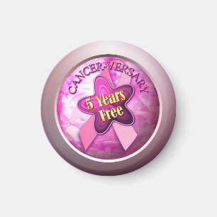 Lycklig Cancer-årsdagen Magnet