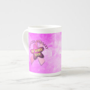 Lycklig Cancer-versary Benporslin Mugg
