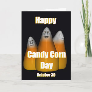 Lycklig candy corndag Oktober 30 Kort