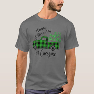 Lycklig Caregiver - St patrick's day T Shirt