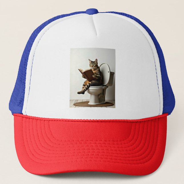 Lycklig Cat: Cute Kitten Design for Cat Lovers Keps (Framsida)