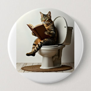 Lycklig Cat: Cute Kitten Design for Cat Lovers Knapp