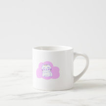 Lycklig Cat Espresso Mugg