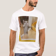 Lycklig Cat Manar T-Shirt