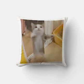 Lycklig Cat Pillow Kudde