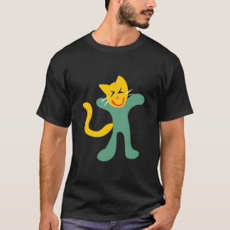 Lycklig Cat T-Shirt