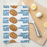 Lycklig Challah Days Chanukah Hanukkah Bread Loaf Kökshandduk<br><div class="desc">Handduken har en originalmarkörillustration av en kopahbröd med LYCKLIG CHALLAH DAYS i ett roligt. Underbar för Hanukkah! Ser du inte vad du är tittar för? Behöver du hjälp med anpassning? Kontakta Rebecca för att få något designat bara för dig.</div>