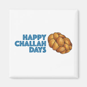 Lycklig Challah Days Chanukah Hanukkah Bread Loaf Magnet