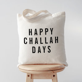 Lycklig Challah Days Funny Helgdag Tygkasse