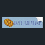 Lycklig Challah Days Hanukkah Chanukah Helgdag Bildekal<br><div class="desc">Har en originalmarkörillustration av en limpa med braided utmanah-bröd,  med LYCKLIG CHALLAH DAYS i ett roligt-typsnitt. Underbar för Hanukkah! Denna illustration finns även på andra produkter. Ser du inte vad du är tittar för? Behöver du hjälp med anpassning? Kontakta Rebecca för att få något designat bara för dig.</div>