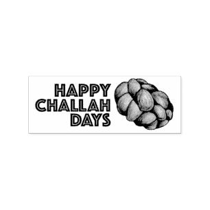 Lycklig Challah Days Hanukkah Chanukah Helgdag Bre Stämpel