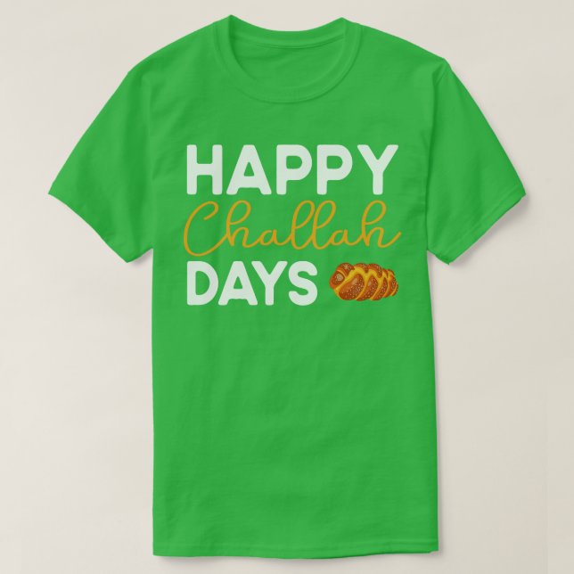 Lycklig Challah Days T Shirt (Design framsida)