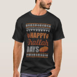 Lycklig Challah Days Ugly Hanukkah Sweater Chanuka T Shirt<br><div class="desc">Lycklig Challah Days Ugly Hanukkah Sweater Chanukah Gift Pullover Hoodie.</div>