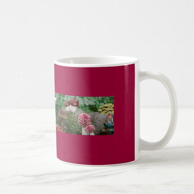 Lycklig champinjonmugg kaffemugg (Höger)