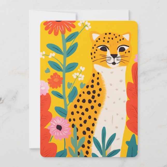 Lycklig Cheetah (Framsida)